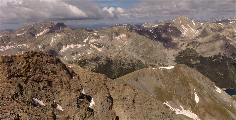 Huron Peak and Clohesy Lake